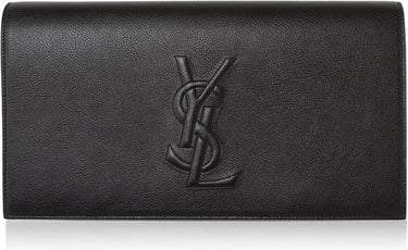 YSL Women's Leather Large Belle de Jour Clutch